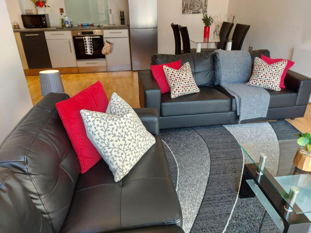 City 2 Bed, 2 Bath, Free Parking & Wifi Sheffield Bagian luar foto