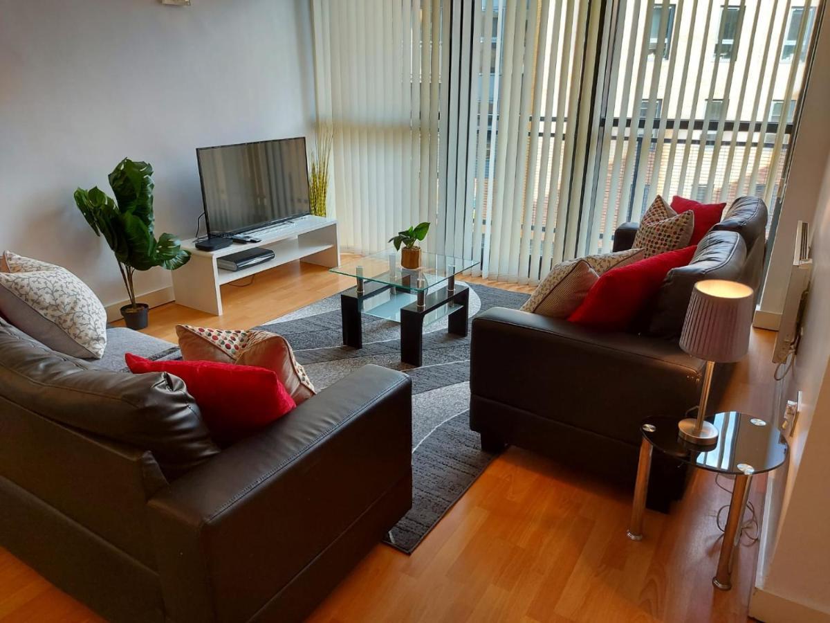 City 2 Bed, 2 Bath, Free Parking & Wifi Sheffield Bagian luar foto