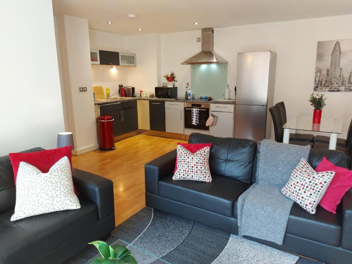 City 2 Bed, 2 Bath, Free Parking & Wifi Sheffield Bagian luar foto